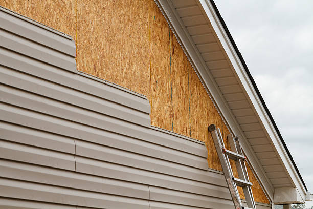 Professional Fiber Cement Siding technician working in Julian, NC